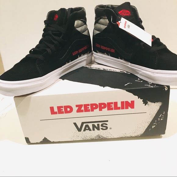 led zeppelin high top vans